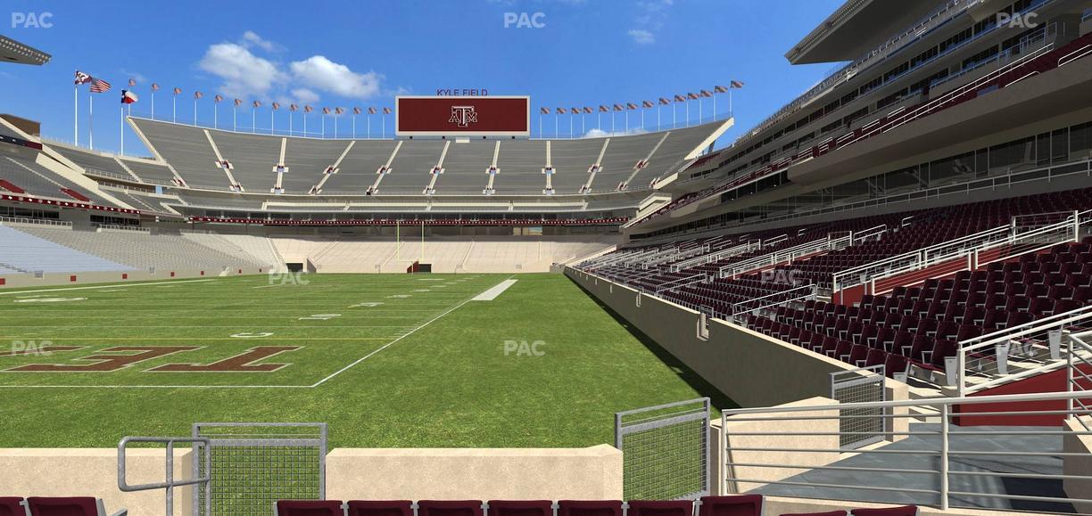 Kyle Field - Section 115 Seat View