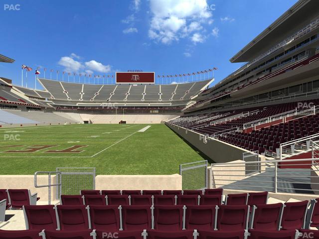 Kyle Field - Section 115 Seat View