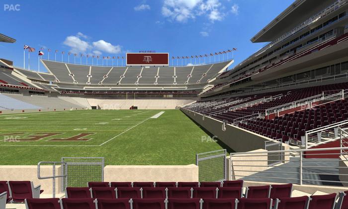 Kyle Field - Section 115 Seat View