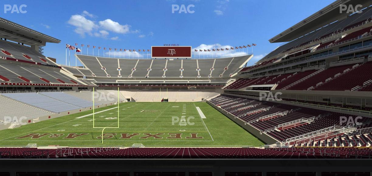 Kyle Field - Section 116 Seat View
