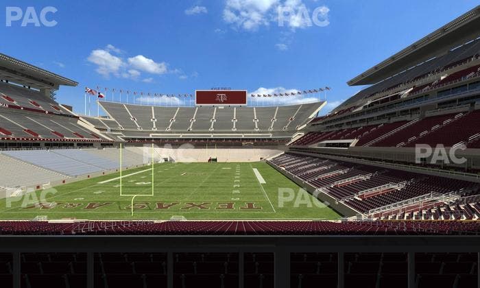 Kyle Field - Section 116 Seat View