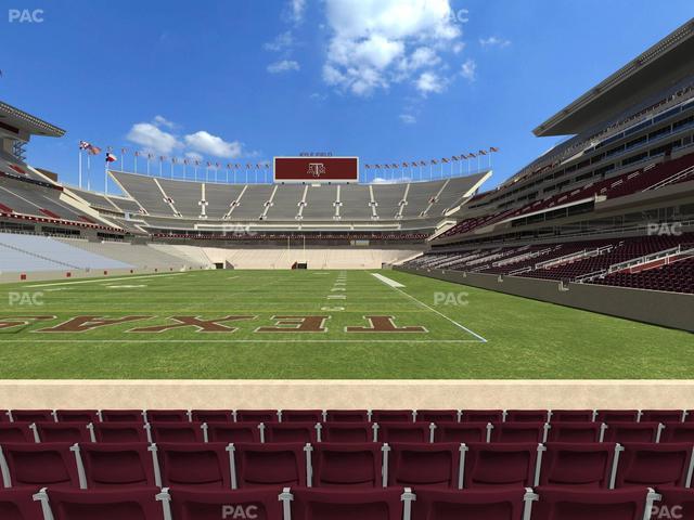 Kyle Field - Section 116 Seat View