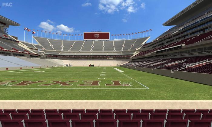 Kyle Field - Section 116 Seat View