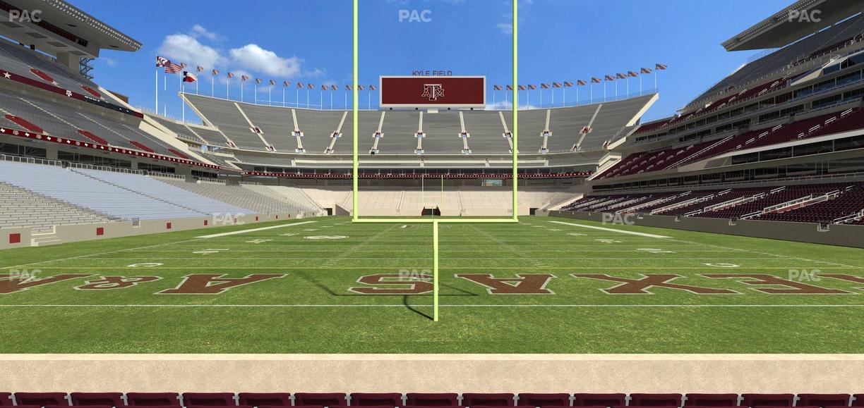 Kyle Field - Section 117 Seat View