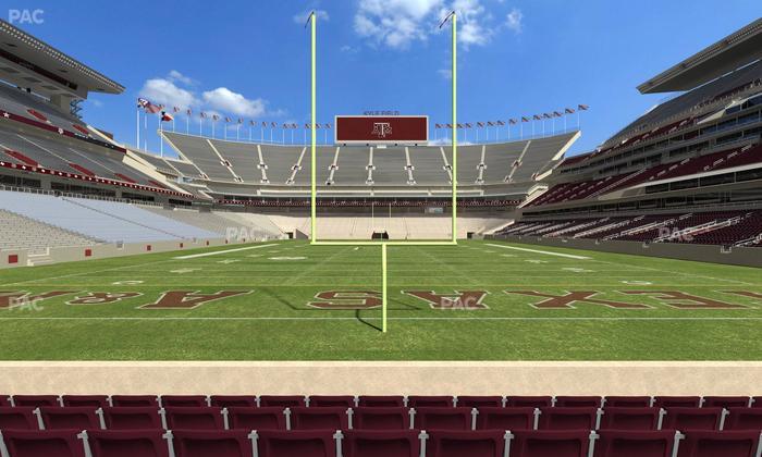 Kyle Field - Section 117 Seat View