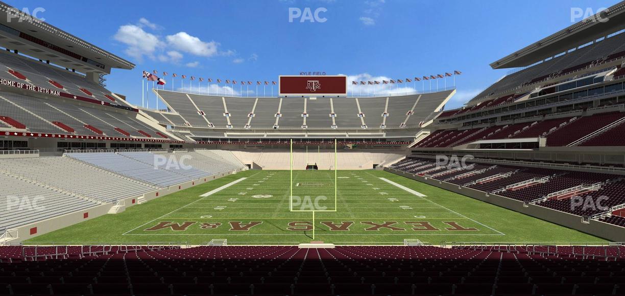 Kyle Field - Section 117 Seat View