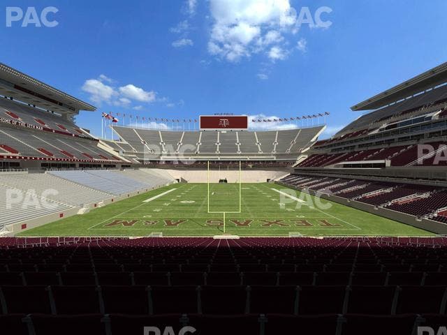 Kyle Field - Section 117 Seat View