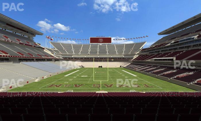 Kyle Field - Section 117 Seat View