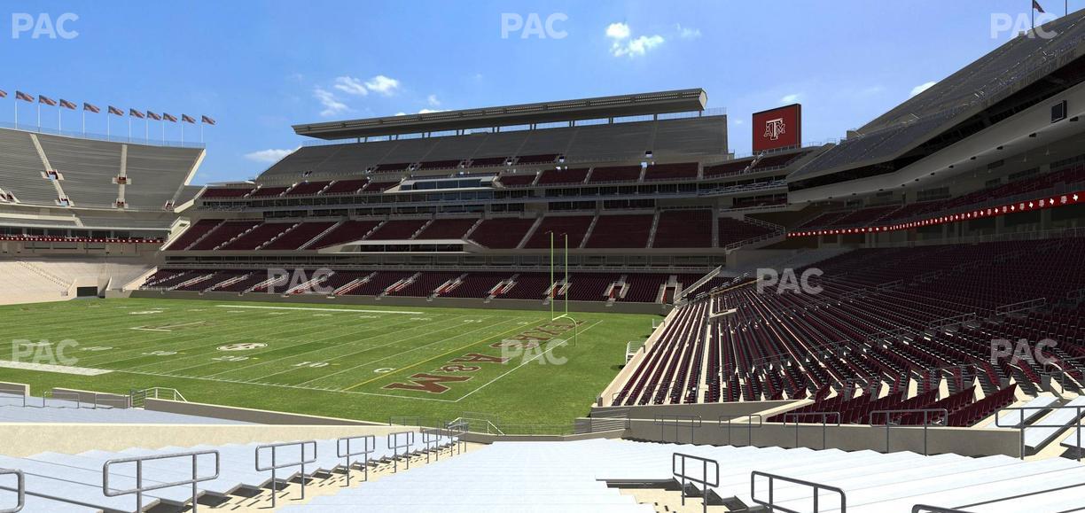 Kyle Field - Section 121 Seat View