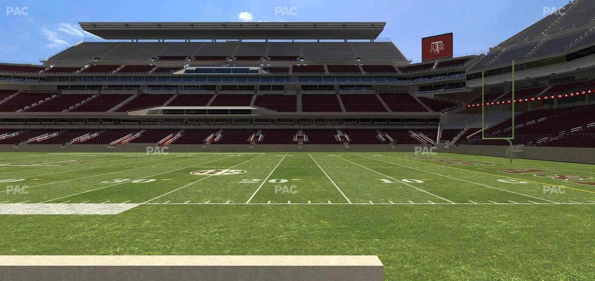 Kyle Field - Section 124 Seat View