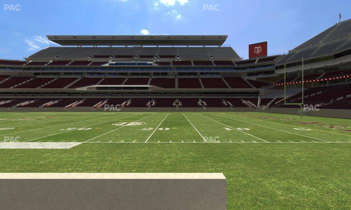 Kyle Field - Section 124 Seat View