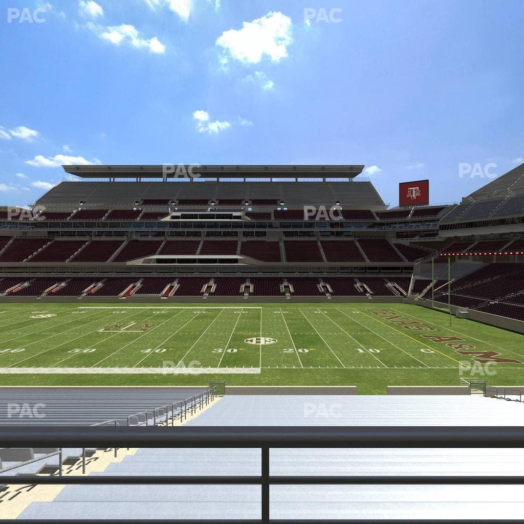 Kyle Field - Section 124 Seat View
