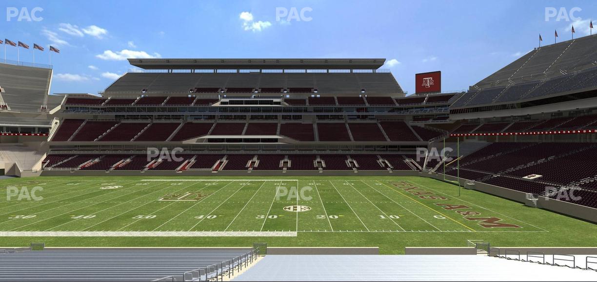 Kyle Field - Section 124 Seat View