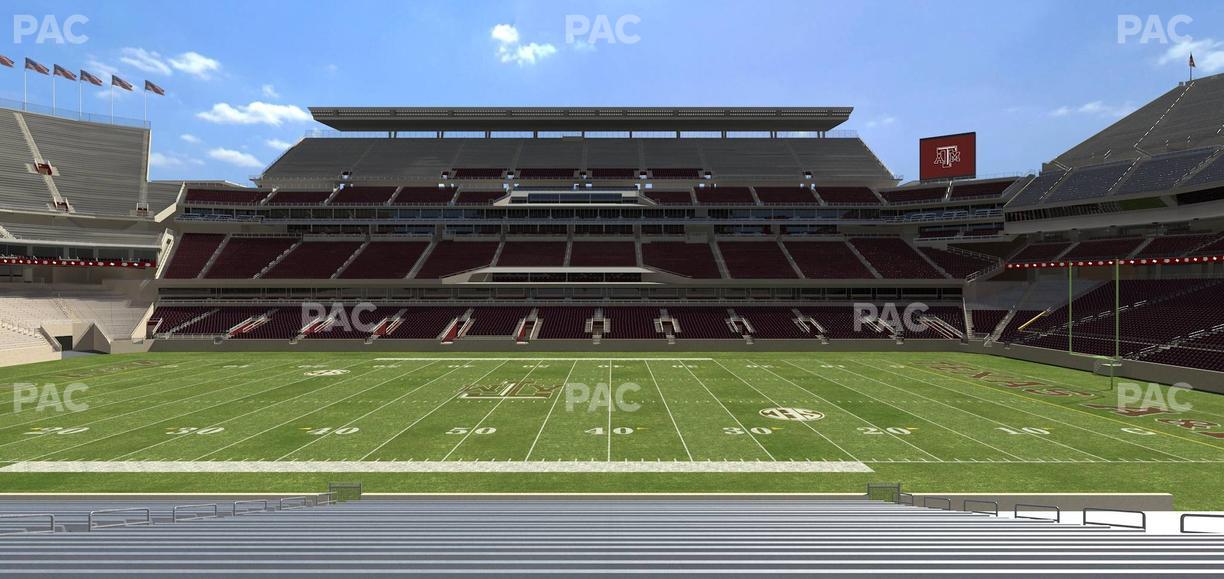 Kyle Field - Section 125 Seat View