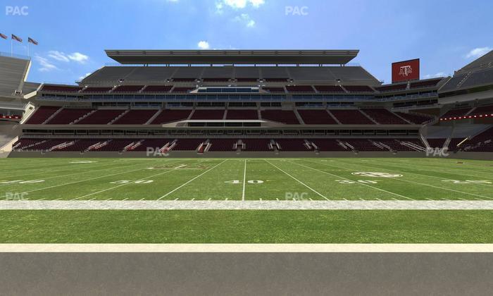 Kyle Field - Section 125 Seat View