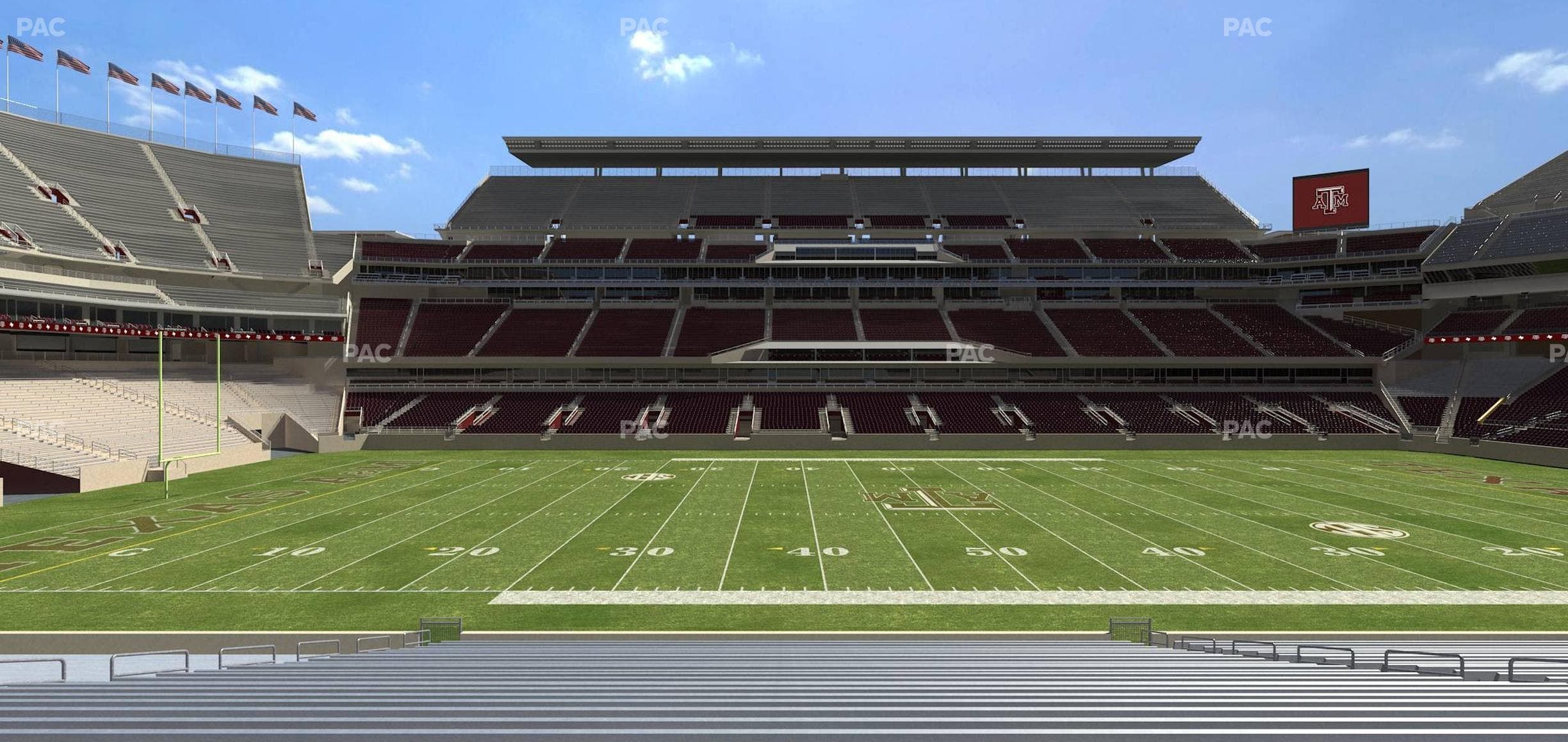 Kyle Field - Section 126 Seat View