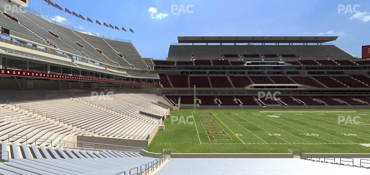 Kyle Field - Section 128 Seat View