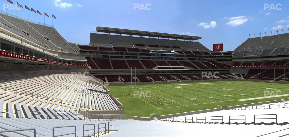 Kyle Field - Section 129 Seat View