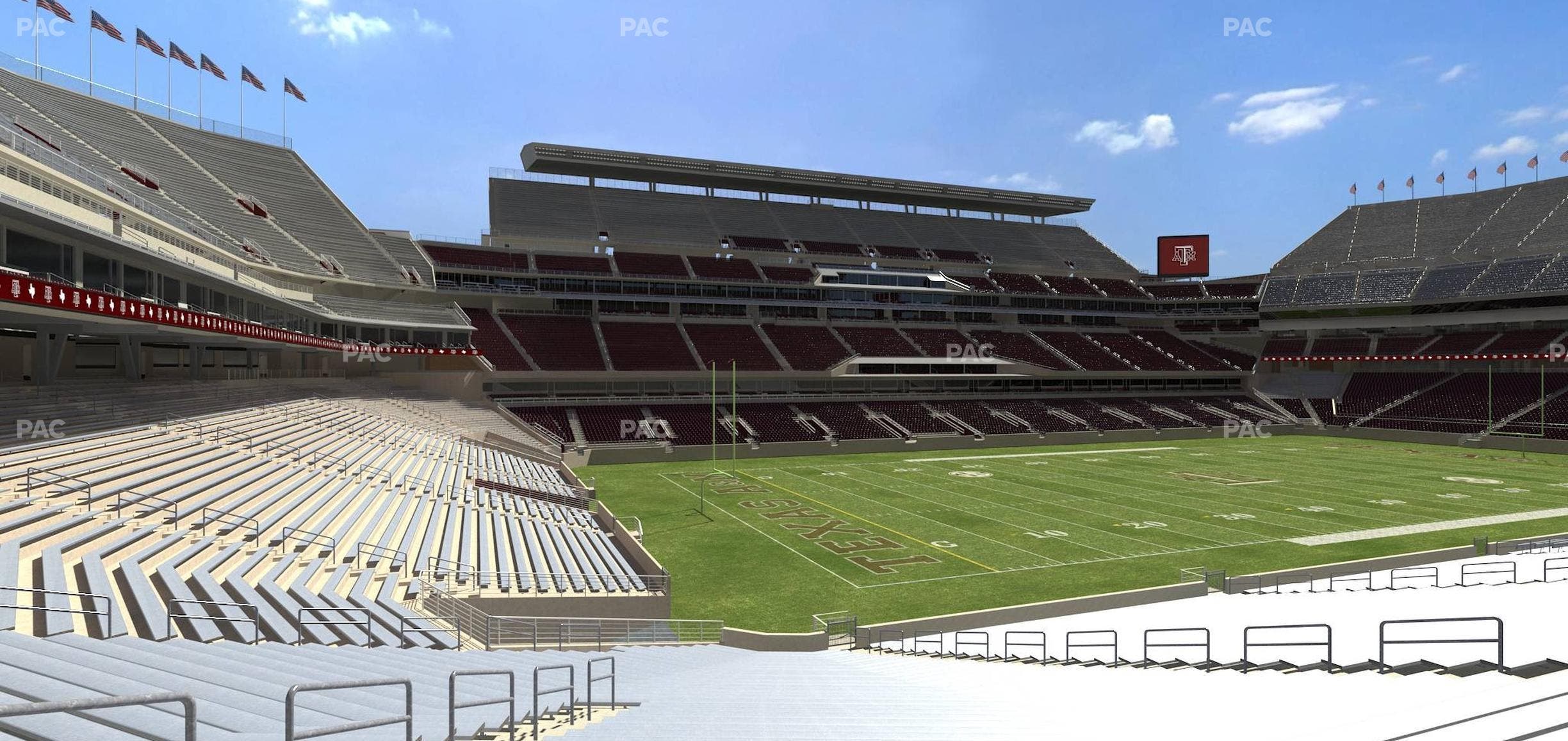 Kyle Field - Section 129 Seat View