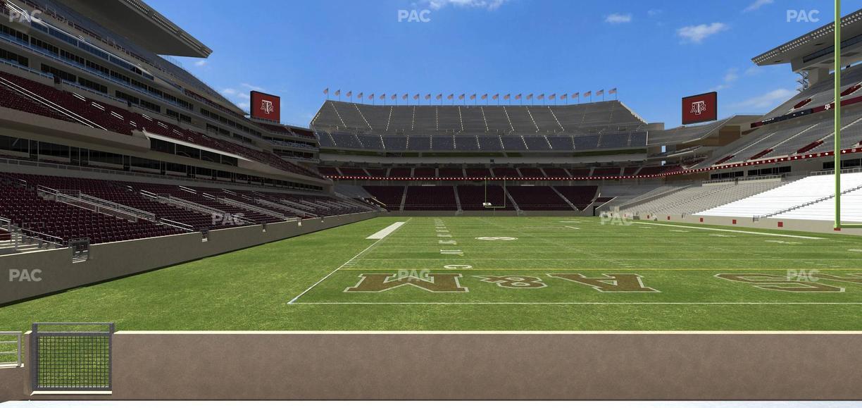 Kyle Field - Section 133 Seat View