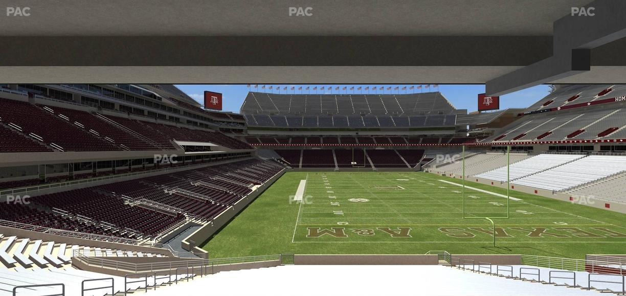 Kyle Field - Section 133 Seat View
