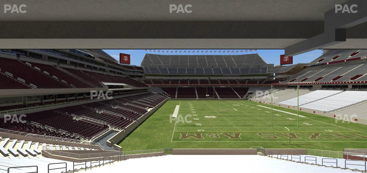 Kyle Field - Section 133 Seat View