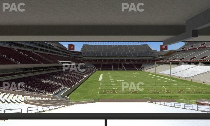 Kyle Field - Section 133 Seat View