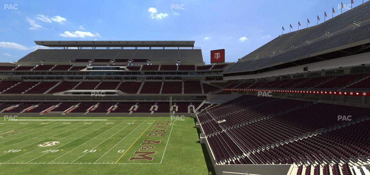 Kyle Field - Section 230 Seat View