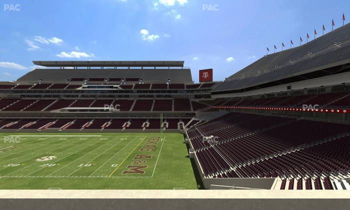 Kyle Field - Section 230 Seat View