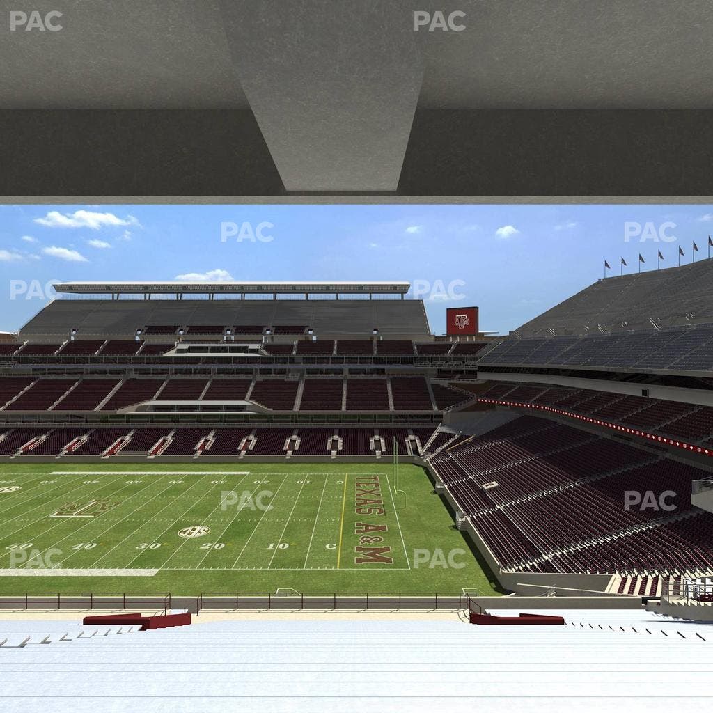 Kyle Field - Section 231 Seat View