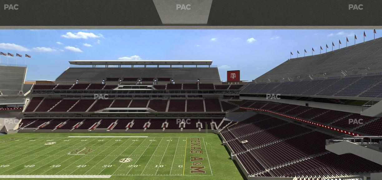 Kyle Field - Section 231 Seat View