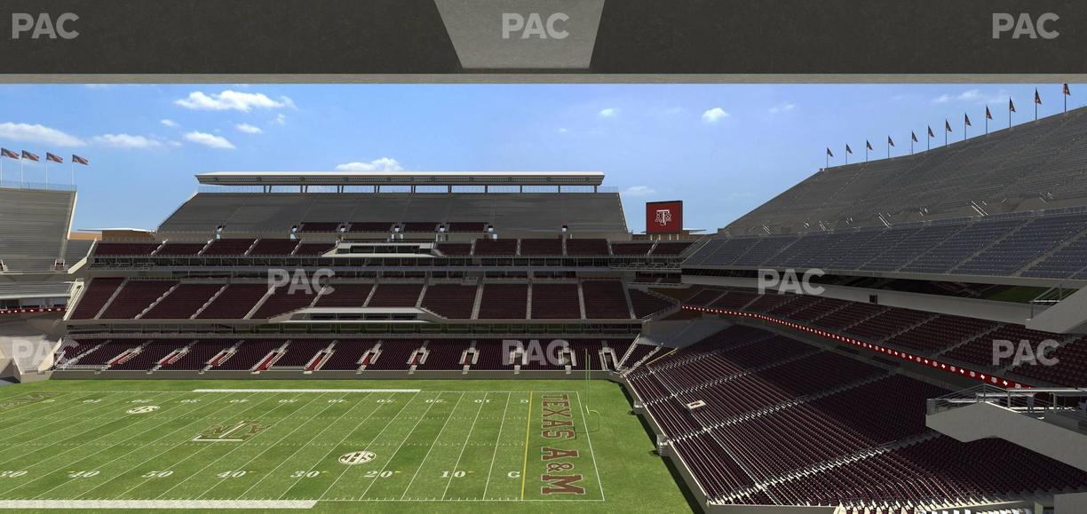 Kyle Field - Section 231 Seat View