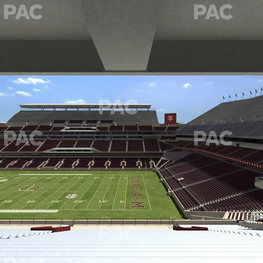 Kyle Field - Section 231 Seat View