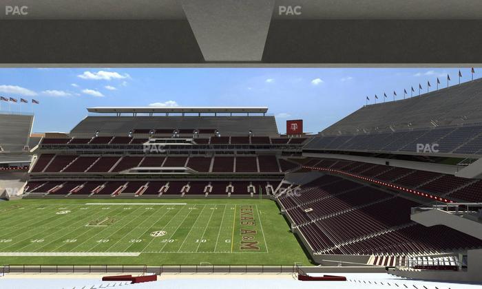 Kyle Field - Section 231 Seat View