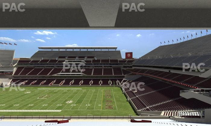 Kyle Field - Section 231 Seat View