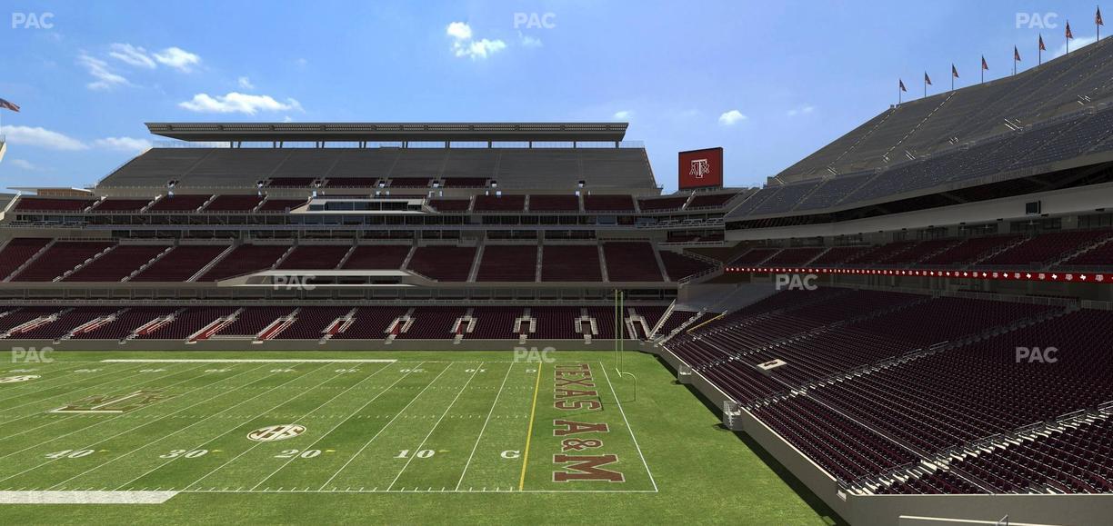 Kyle Field - Section 231 Seat View