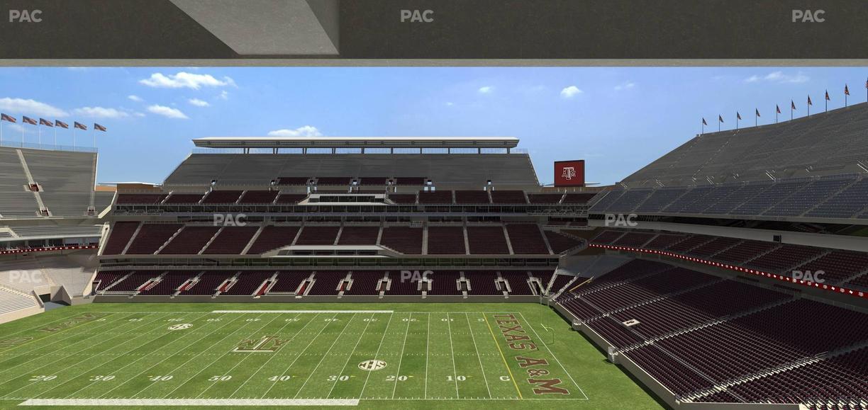 Kyle Field - Section 232 Seat View