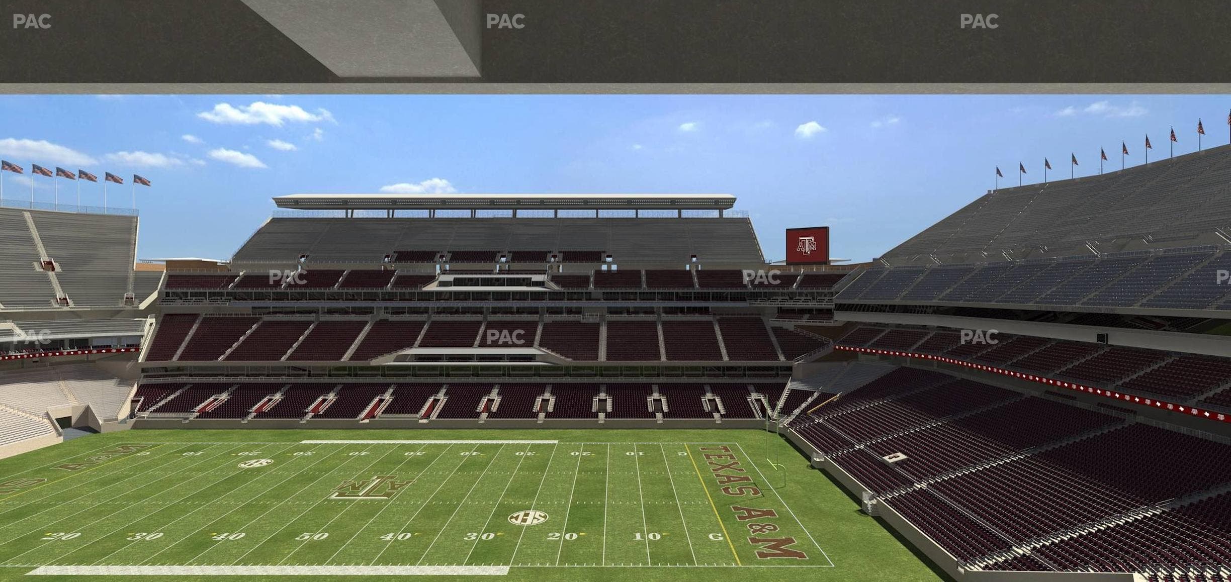Kyle Field - Section 232 Seat View