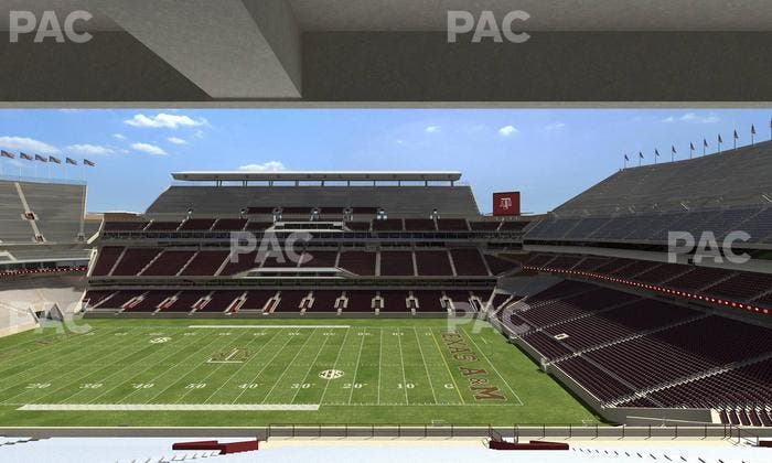 Kyle Field - Section 232 Seat View