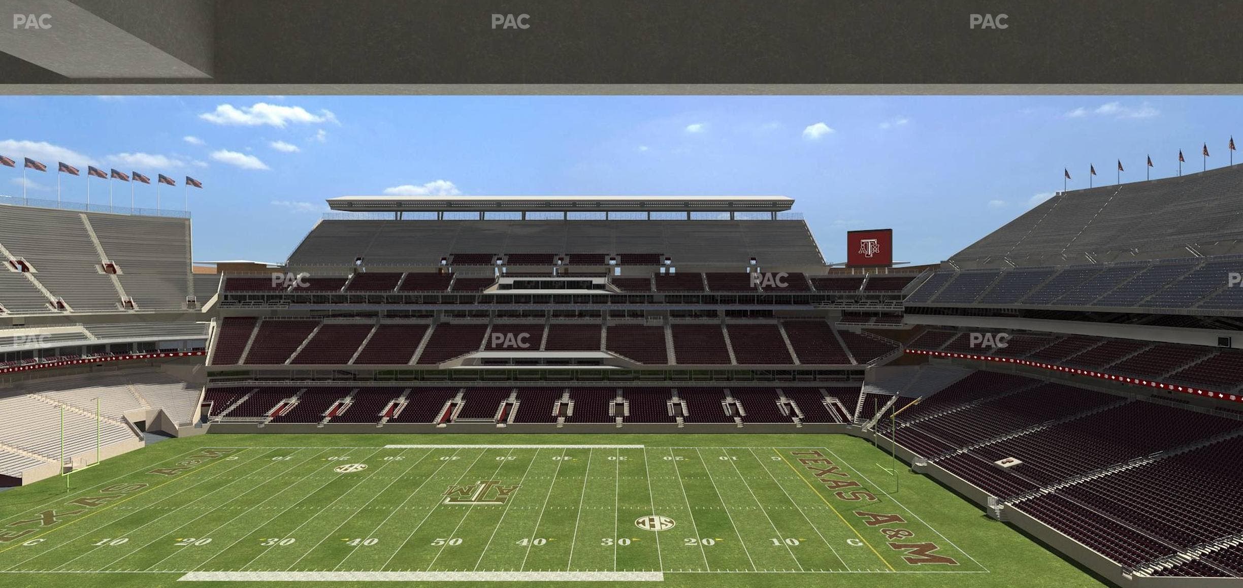 Kyle Field - Section 233 Seat View