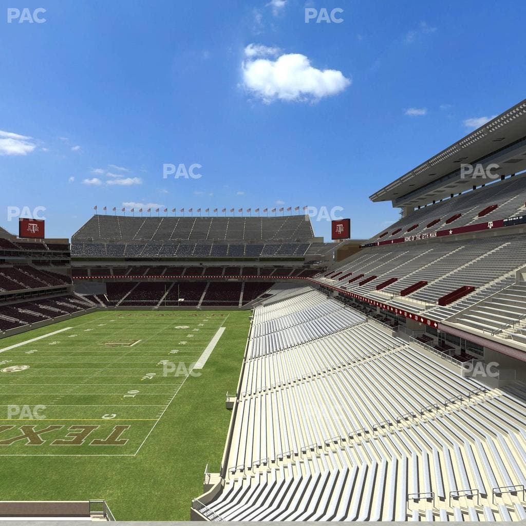 Kyle Field - Section 242 Seat View