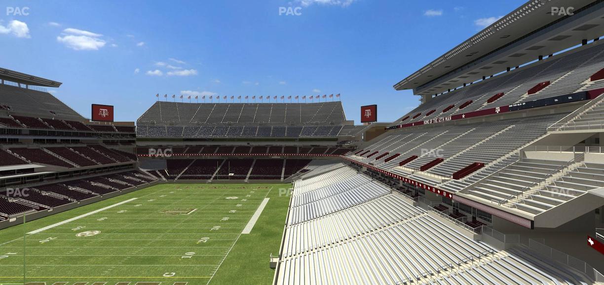 Kyle Field - Section 242 Seat View