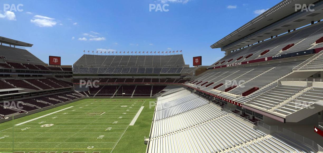 Kyle Field - Section 242 Seat View