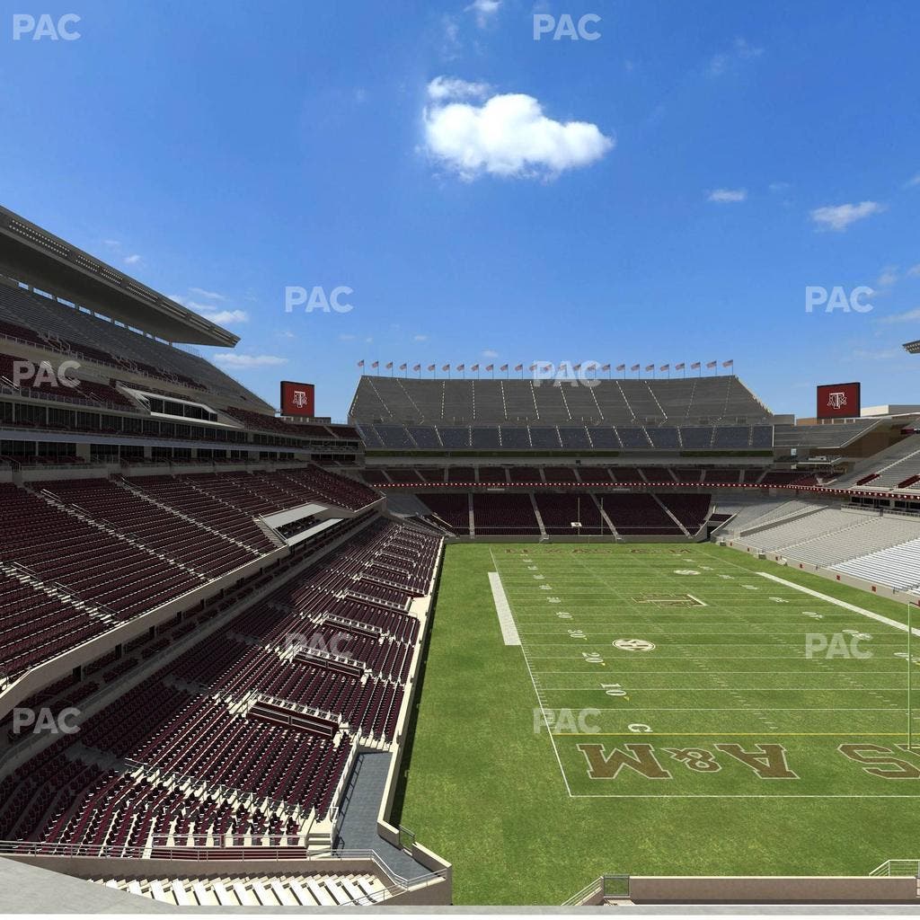 Kyle Field - Section 245 Seat View