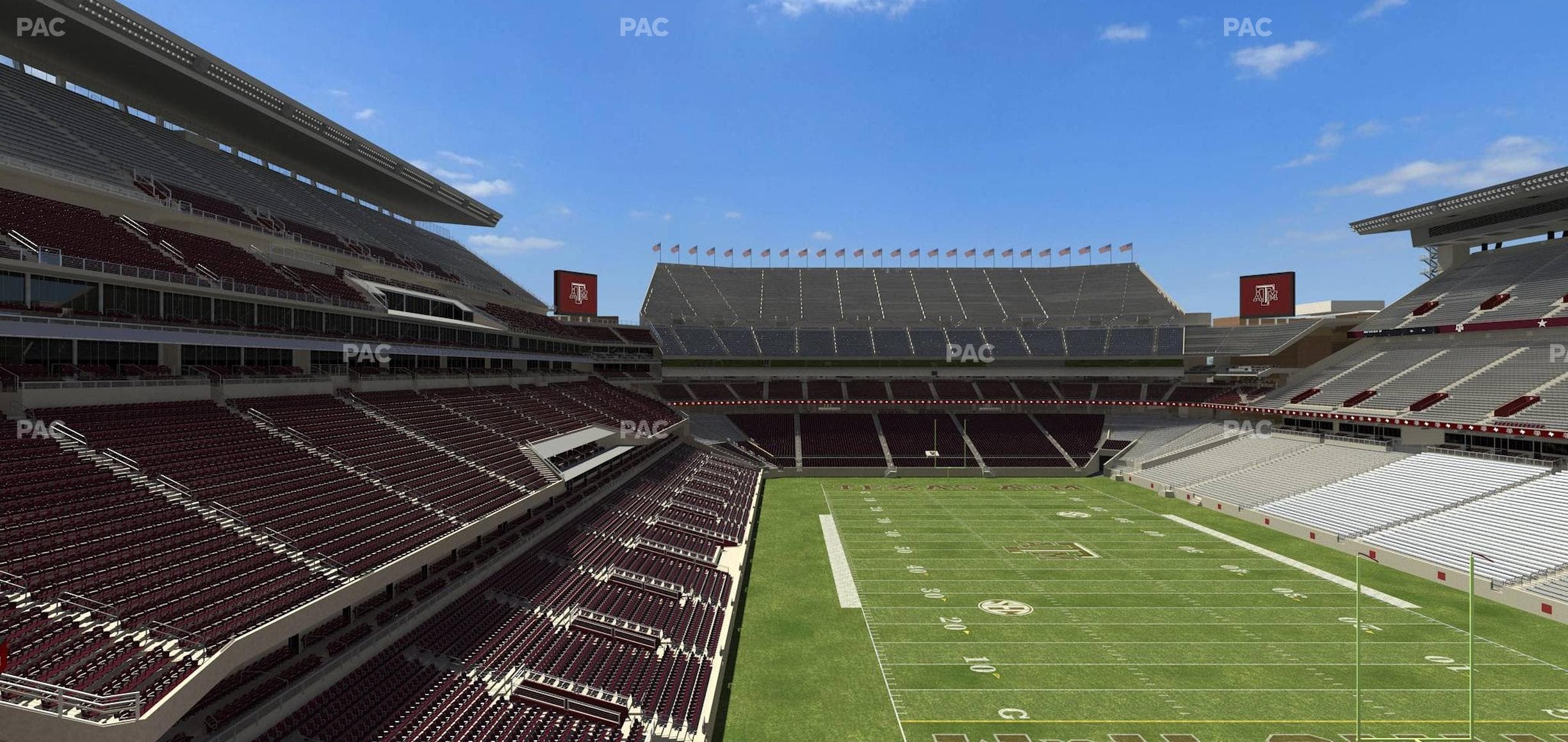 Kyle Field - Section 245 Seat View
