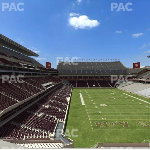 Kyle Field - Section 245 Seat View