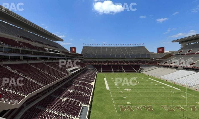 Kyle Field - Section 245 Seat View