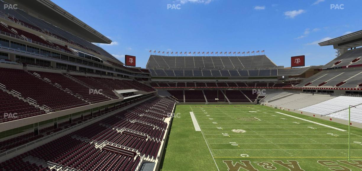 Kyle Field - Section 245 Seat View