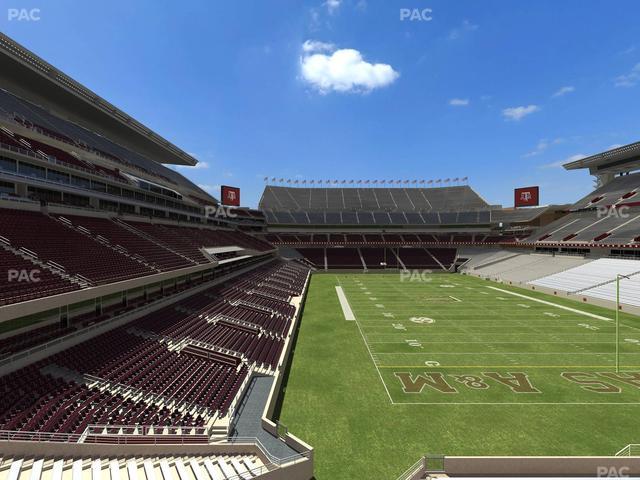 Kyle Field - Section 245 Seat View