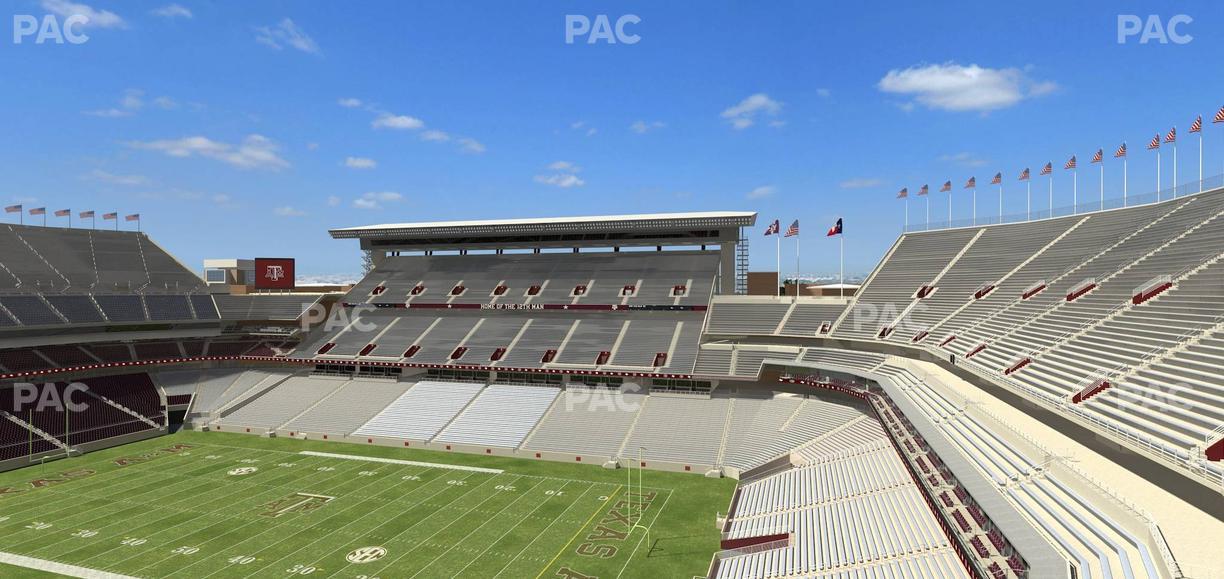 Kyle Field - Section 301 Seat View